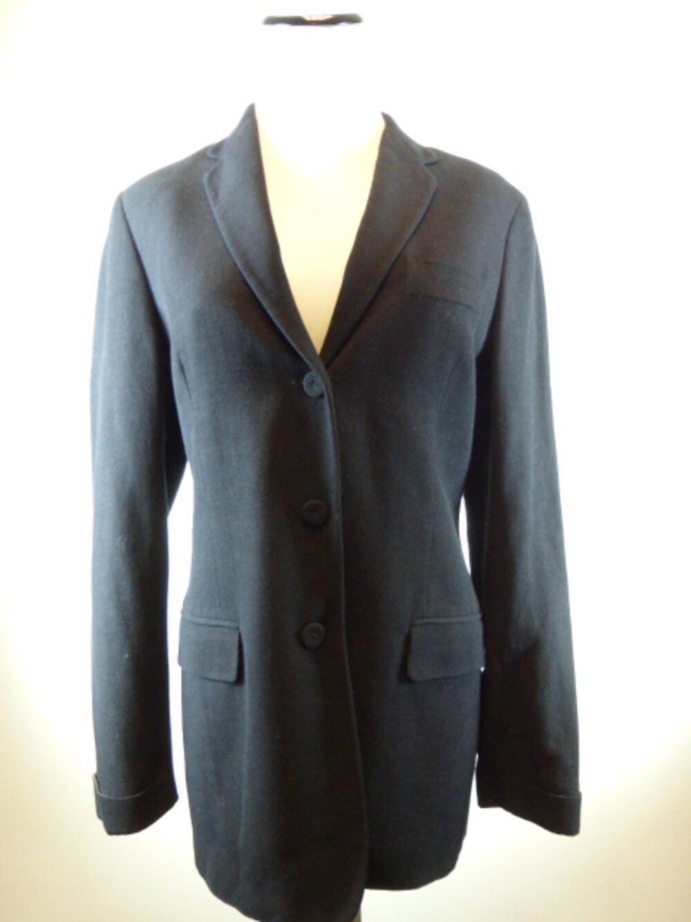 PAUL SMITH black wool blazer 42 6 - 8